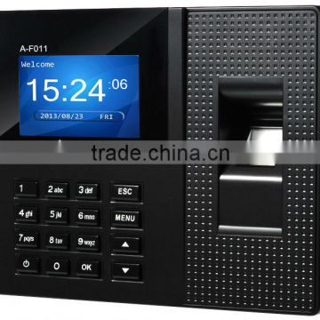 REALAND fingerprint time attendance with simple access control, external bell, battery backup A-F011