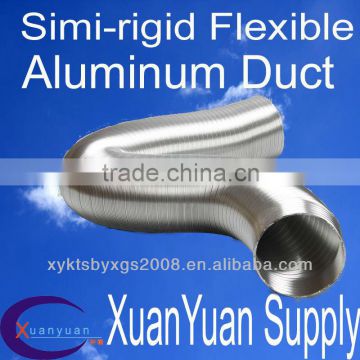 semi-rigid aluminum duct&hydroponic flexible aluminium ducting manufacturer