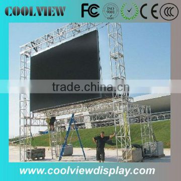 P10 waterproof back acess full color outdoor advertising led display price