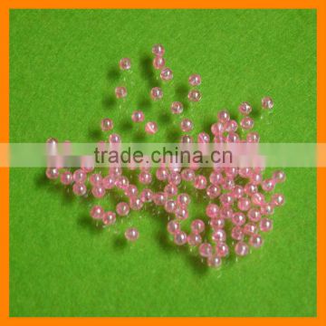 5mm Small Pink Plastic Beads Jewelry