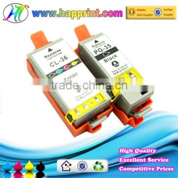 High quality factory price Compatible cartridge for Canon PG35 CL36