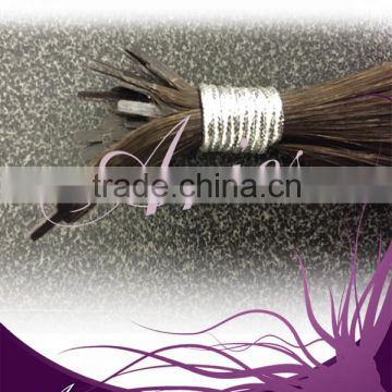 Tangle Free High Quality Wholesale Hot Selling Shedding Free Human fan tip hair extensions