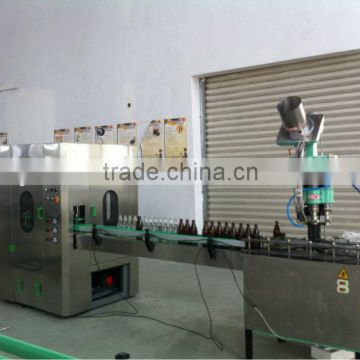 Glass bottle crown capping machinery ,capper ,capping machinery