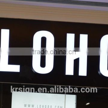 acrylic board price, acrylic led light letter ,display led letter for sale