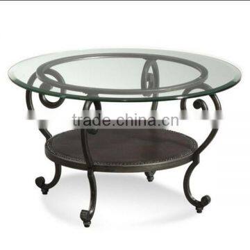 Tempered glass coffee table