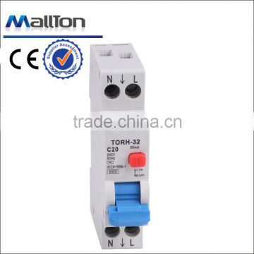 small residual current breaker operating