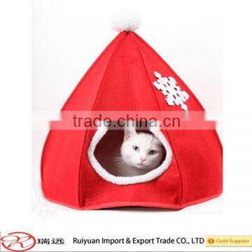 2016 up to date low price special shape felt pet house