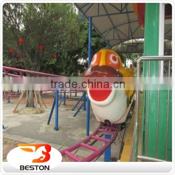 Playground family rides roller coaster electric mini sliding dragon for sale