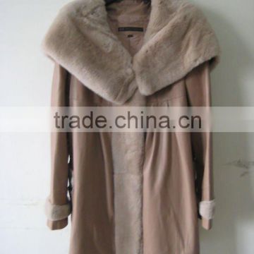 Ladies' leather coat