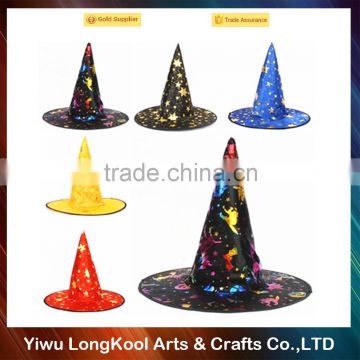 Hot selling cheap price girls party hat wholesale halloween performance witch hat