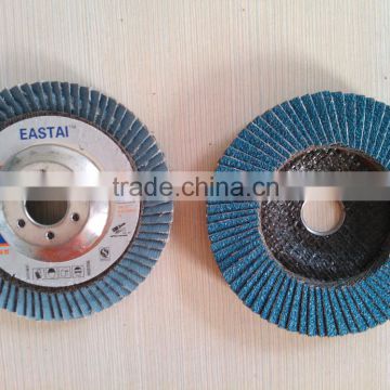 100MM zircoina blueFlap Discs with iron backing- up