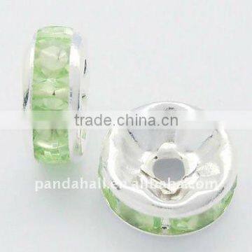 Rhinestone Beads, Brass Decorative Crystal Diamonds(RB-B009-11)