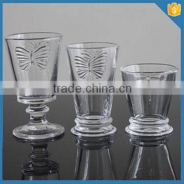 LXHY-T065 drinking glassware wholesale suppliers fruit juice glass cup