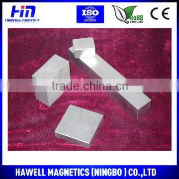 Super Powerful Ndfeb N42 Generator Magnetic Square Permanent Magnet Manufacturer