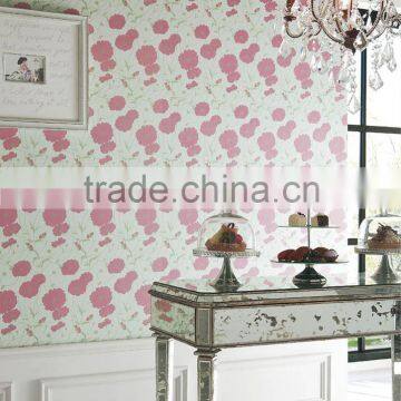 Eco-friendly and Colorful wall decoration Wallpaper with multiple functions made in Japan