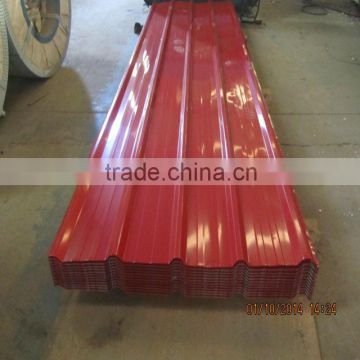 Multifunctional zinc color coated corrugated roof sheet for wholesales