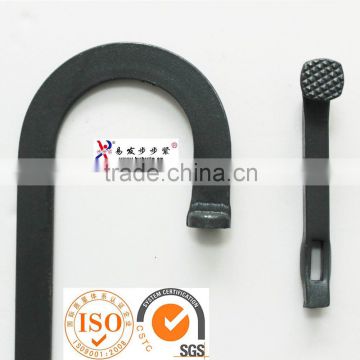 P type steel masonry clamp for construction