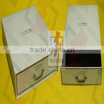 hot sale hard cardboard drawer type case for clothing packaging