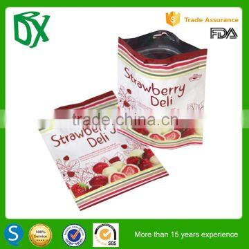 wholesale perfume food products printing food packaging plastic bag for dried strawberry fruit packing
