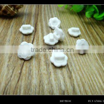 16L eco-friendly flower shaped shank resin button