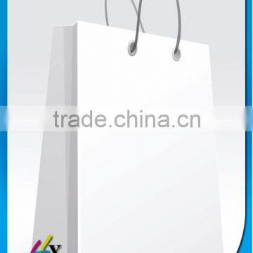 plain white paper bags welcome custom printing