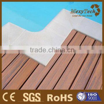 popular in Euro more natural appearance mix color outdoor wpc deck