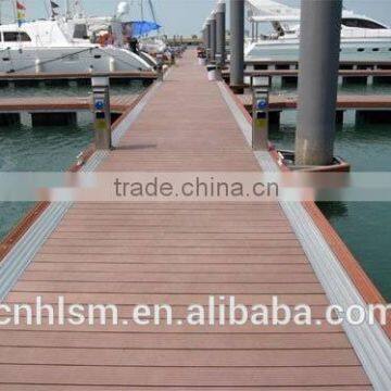 Outdoor Durable Solid Marina WPC Decking