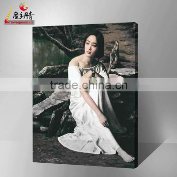 2016 The best gifts for ladies DIY modern artwork oil painting by number