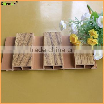 Long life span popular PVC wall cladding wood plastic composite WPC wall panel
