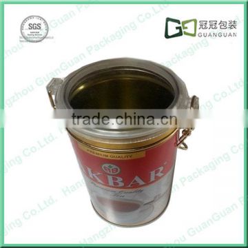 Food container empty tin can Coffee tea box