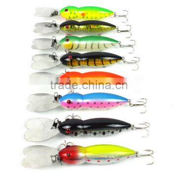 Fishing Lures 13cm/16.16g Minnow fishing bait fishing tackle 4# high carbon steel anchor hook