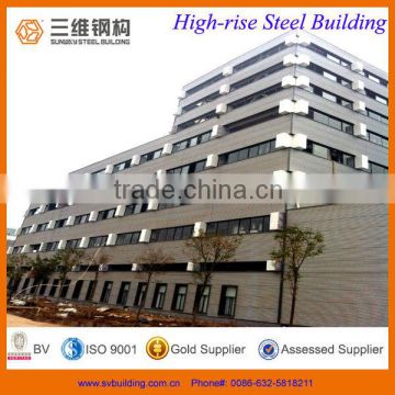 High-rise Steel Structural Building Fabrication Manufacturer