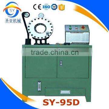 SY-95D Morocco China good quality hose clamp crimping machine price for hydraulic hose crimper