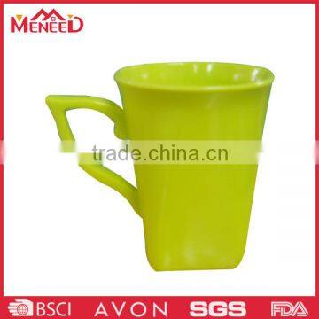 Unbreakable melamine good quality solid color personalized plastic cups