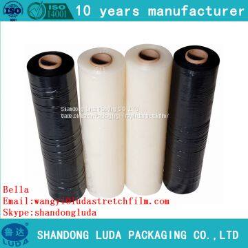Hot sell smooth transparent machine LLDPE casting stretch film roll the lowest price