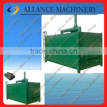 high capacity carbonization furnace for wood waste