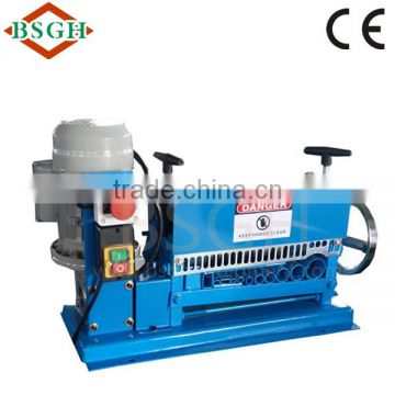 cable wire peeling machine crimping and broaching machinery for electric wire and power cables wire peeler and cutter machine