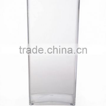 transparent tall cylinder vase/ acrylic bud vase