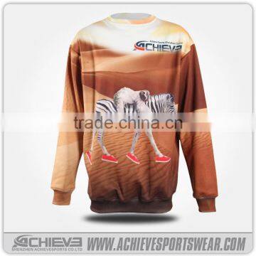 custom sublimation sweatshirt, longline wholesale blank pullover