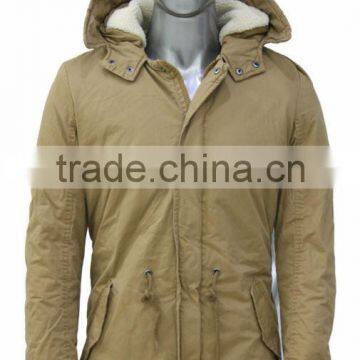 Cotton parka jacket new design men jacket