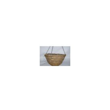 garden baskets,wood basket,rattan baskets,hanging flower basket,wicker basket,laundry hamper