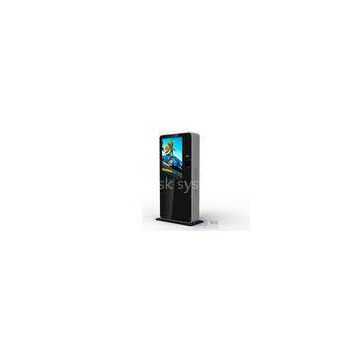 Indoor Free Standing electronic kiosks With Barcode Scanner , 42\'\' LCD Monitor