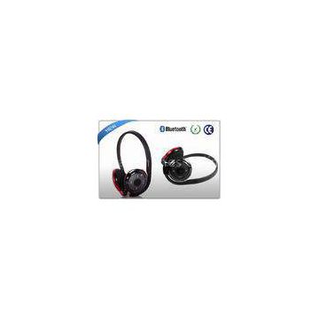 Black Neckband Bluetooth Sport Headphones MP3 Player SD Card Slot