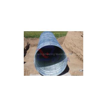 nested large diameter corrugated drainage pipe