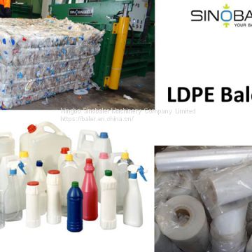 LDPE Baler Machine, LDPE Waste Baler, LDPE Film Baler