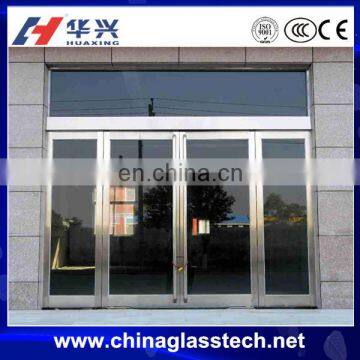 Factory sales commercial main entrance door with tempered glass