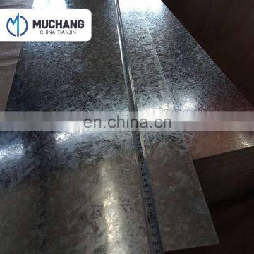 normal spangle full hard galvanized steel plate ss400