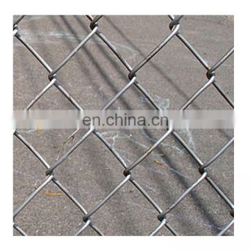 Chain link fence galvanized diamond wire mesh