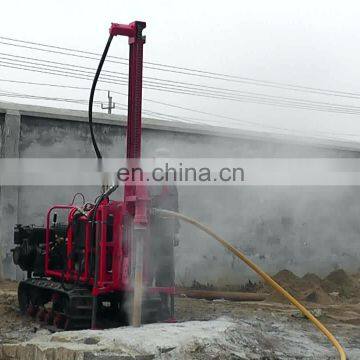 Crawler type DTH borehole drilling rig geotechnical drilling rig price