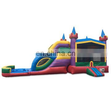 Kids Combo Bounce House Water Slide Commercial Inflatable Jumping Bouncy Castle With Waterslide